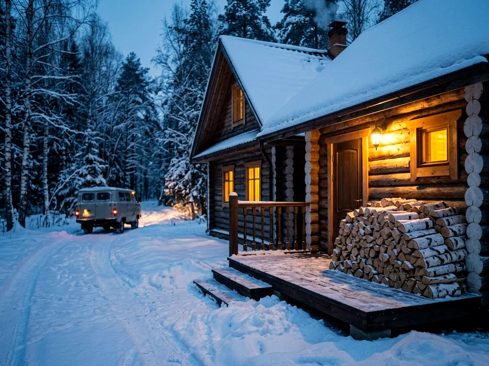 Круговая поленница holzhausen, Яковлевское, проспект Дачная, 39